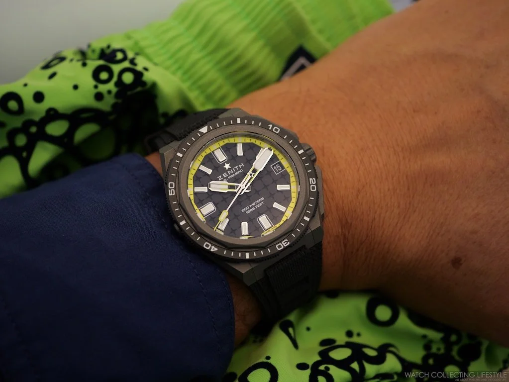 Insider: Zenith DEFY Extreme Diver 'Shadow' Edition. Light as a